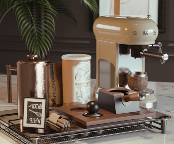 Modern Kitchen Electric Coffee Machine-ID:287561893