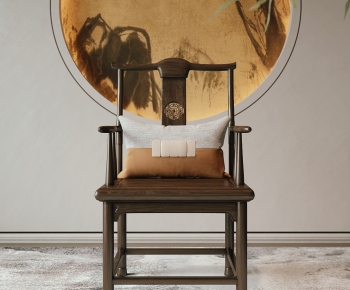 New Chinese Style Lounge Chair-ID:143953087