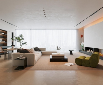 Modern A Living Room-ID:678612959