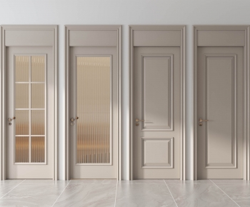 French Style Single Door-ID:275814067