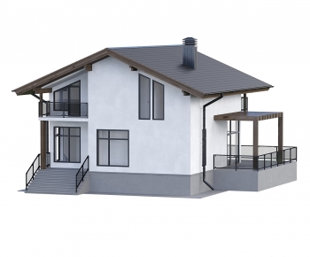 Modern Detached Villa-ID:799575092