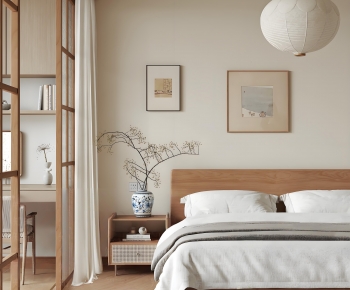 Japanese Style Bedroom-ID:472686058