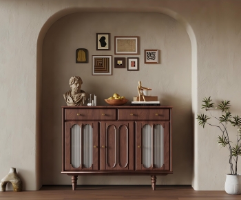 French Style Entrance Cabinet-ID:560081017