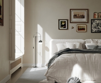 American Style Double Bed-ID:111287122