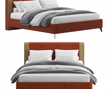 Modern Double Bed-ID:947909127