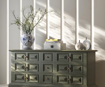 American Style Side Cabinet-ID:924129965