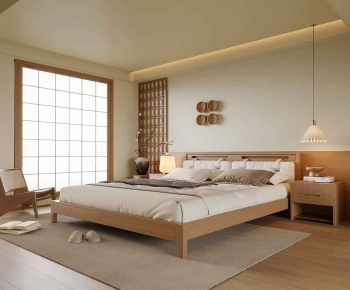 Japanese Style Bedroom-ID:578870838