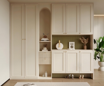 Modern Shoe Cabinet-ID:447298051