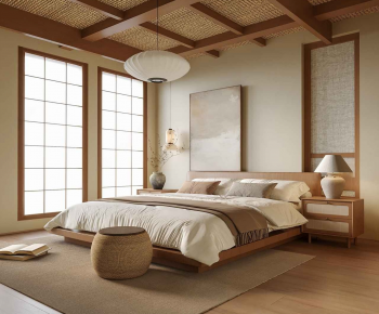 Japanese Style Bedroom-ID:172898056