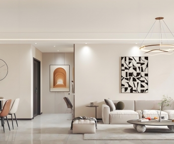 Modern A Living Room-ID:837893967