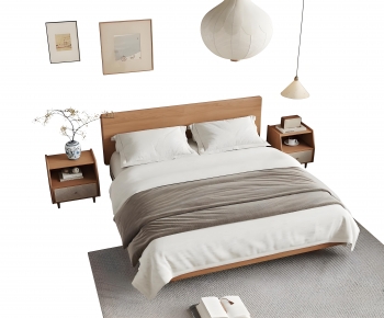 Japanese Style Double Bed-ID:891299012