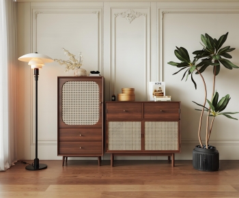 French Style Side Cabinet-ID:704521898