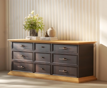 American Style Entrance Cabinet-ID:211842064