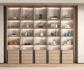 Modern Decorative Cabinet-ID:421454911