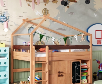 Modern Bunk Bed-ID:276984935