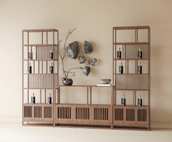 New Chinese Style Antique Rack-ID:874161962