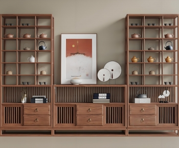 New Chinese Style Antique Rack-ID:502217053