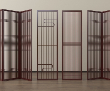New Chinese Style Wooden Screen Partition-ID:833523993