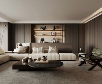 Modern A Living Room-ID:663176068