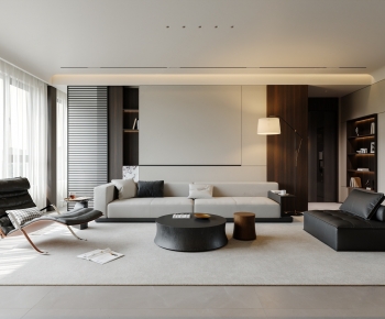 Modern A Living Room-ID:124418022