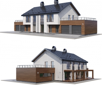 Modern Detached Villa-ID:573708067