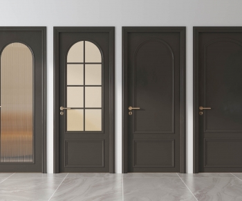 French Style Single Door-ID:422097923