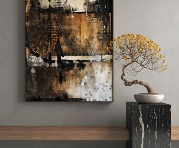 Wabi-sabi Style Painting-ID:483511926