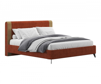 Modern Double Bed-ID:530267952