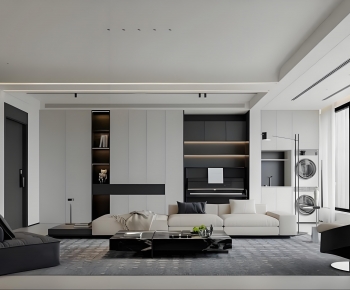 Modern A Living Room-ID:903689992