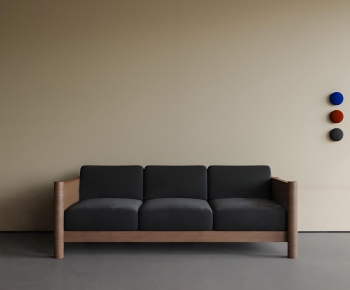 Modern Three-seat Sofa-ID:378592971