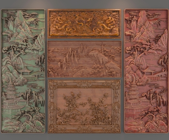 Chinese Style Wall Decoration-ID:465739973