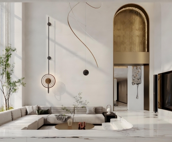 Modern A Living Room-ID:903935918