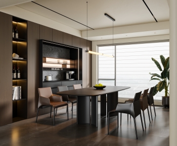 Modern Dining Room-ID:915982964