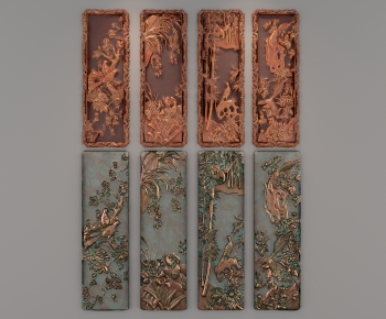 Chinese Style Wall Decoration-ID:446141961