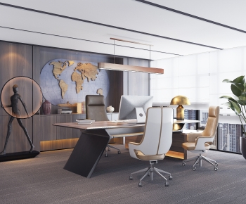 Modern Manager's Office-ID:393296961