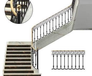 New Classical Style Staircase-ID:274740935
