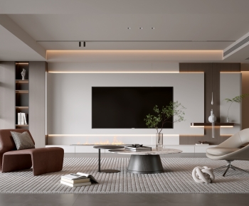 Modern A Living Room-ID:208726887