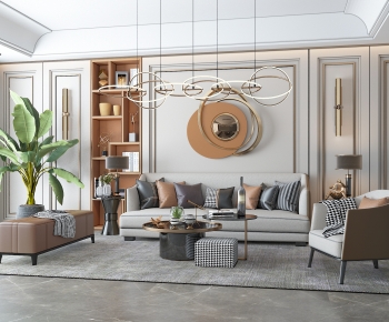 Modern A Living Room-ID:528392082