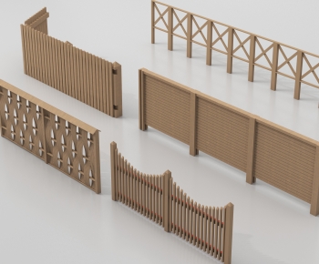 New Chinese Style Guardrail-ID:845096113