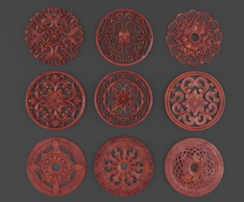 Chinese Style Wall Decoration-ID:501373052