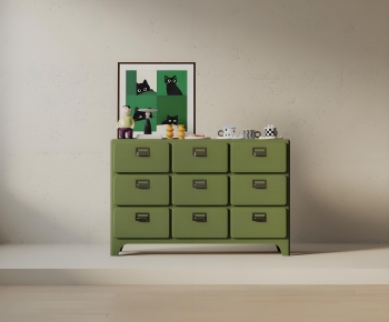 Modern Entrance Cabinet-ID:561849121