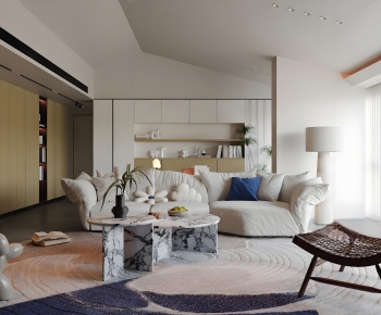 Modern A Living Room-ID:409168966