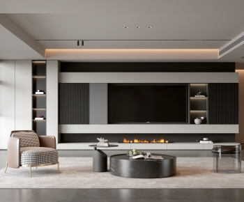 Modern A Living Room-ID:255279063