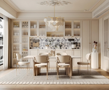 French Style Dining Room-ID:606647974