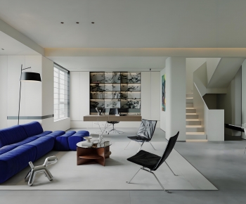 Modern A Living Room-ID:500359586