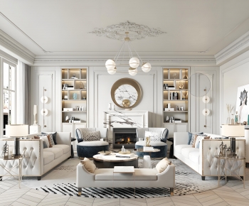 American Style A Living Room-ID:790652996