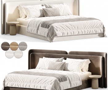 Modern Double Bed-ID:491106998