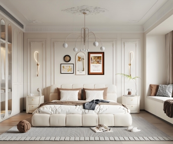 French Style Bedroom-ID:695197111