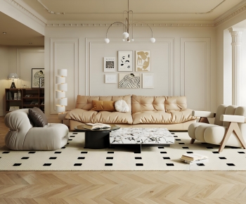 French Style A Living Room-ID:205420979