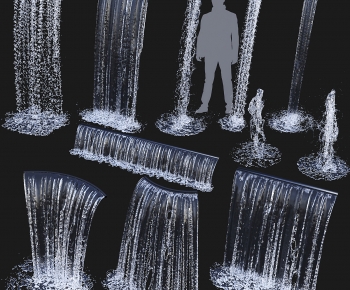 Modern Rockery Waterscape-ID:773370985